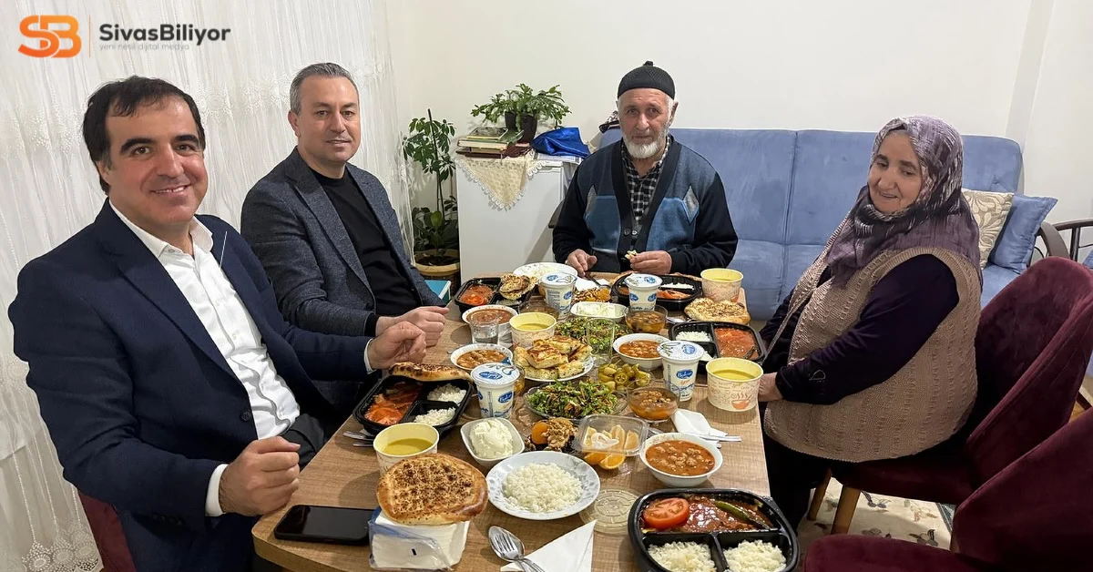 Başkan Dr. Adem Uzun, İftar Sofralarında Sivas Halkıyla Buluşmaya Devam Ediyor