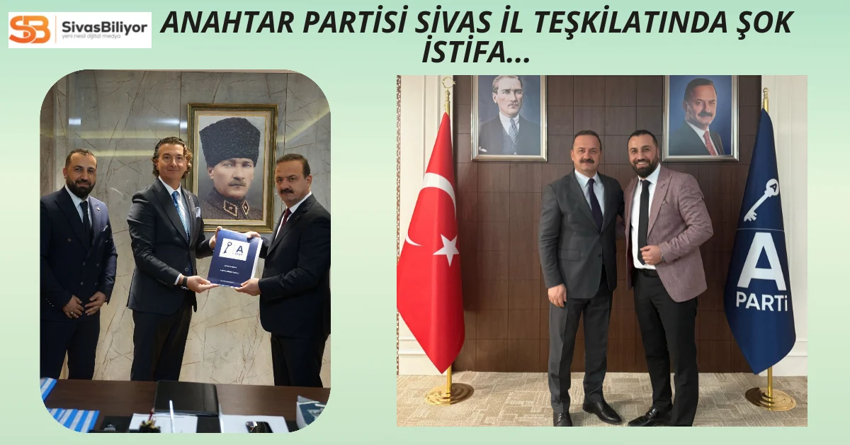 Anahtar Partisi Sivas İl Başkan Yardımcısı Abdulvahap Yıldız Görevinden İstifa Etti