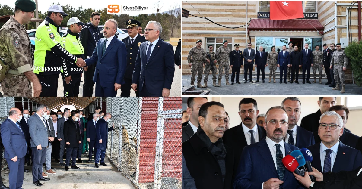 İçişleri Bakan Yardımcısı Bülent Turan Sivas’ta Bir Dizi Ziyarette Bulundu