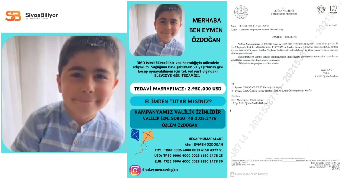 Minik Eymen’in Umuda Yolculuğu: Yaşamak İçin Destek Bekliyor