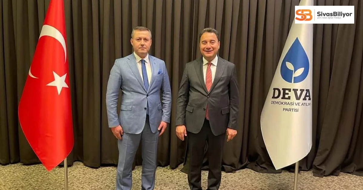DEVA PARTİSİ GENEL BAŞKANI ALİ BABACAN SİVAS’A GELİYOR