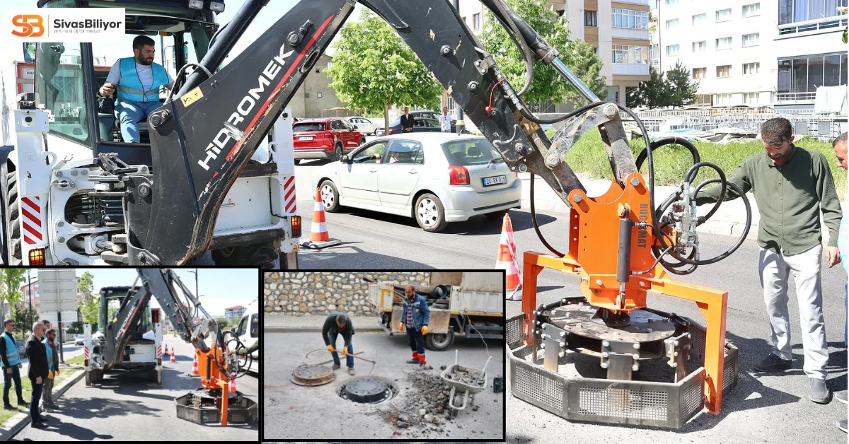 SİVAS BELEDİYESİ YOL KONFORUNU ARTIRACAK YENİ EKİPMANI HİZMETE SUNDU