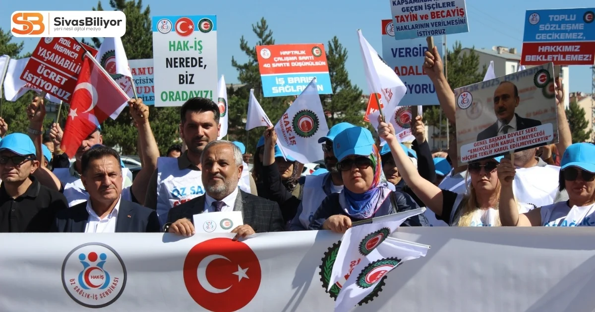 TOPLU SÖZLEŞMEDE BEKLENEN OLMADI, EMEKÇİLER SAHAYA İNDİ
