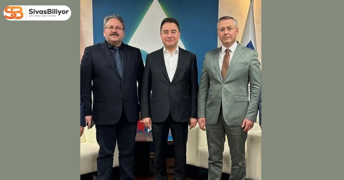 DEVA PARTİSİ SİVAS MERKEZ İLÇE BAŞKANLIĞI’NA MEHMET YAŞAR ATANDI