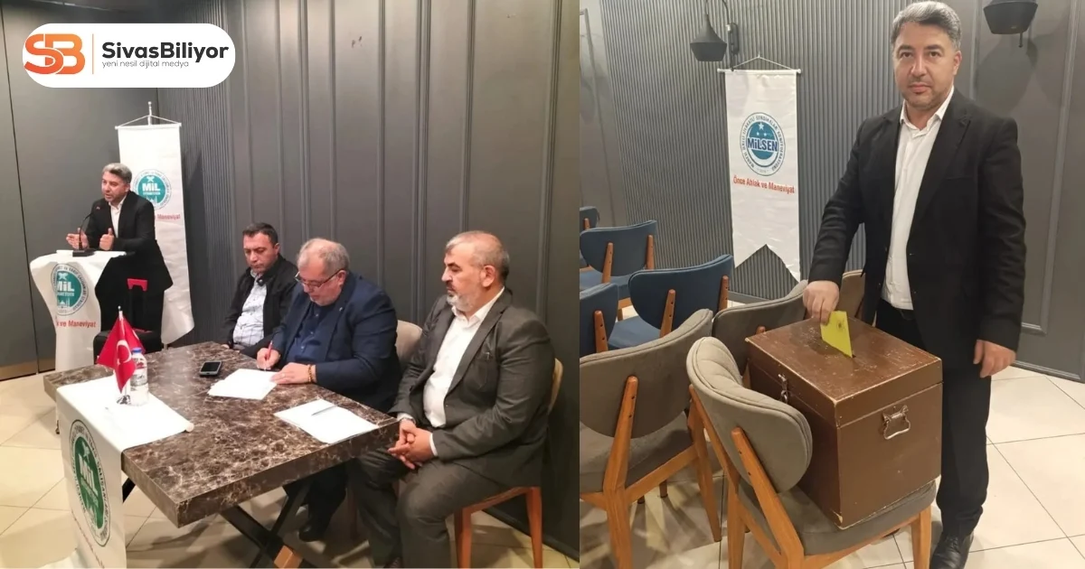MİL-DİYANET SEN SİVAS ŞUBESİ’NDE GÜVEN TAZELENDİ: İSA KUKUŞ İLE YOLA DEVAM