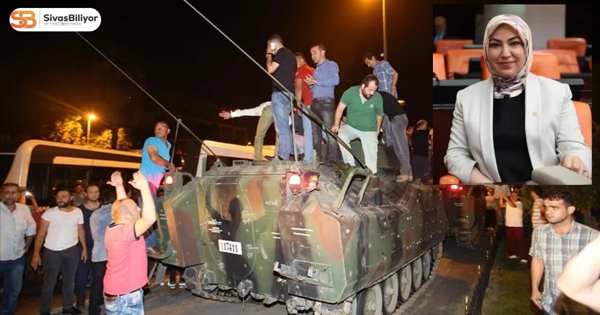 RUKİYE TOY’DAN 15 TEMMUZ MESAJI: “MİLLETİMİZİN İRADESİ HER TÜRLÜ DARBEYİ PÜSKÜRTMÜŞTÜR”