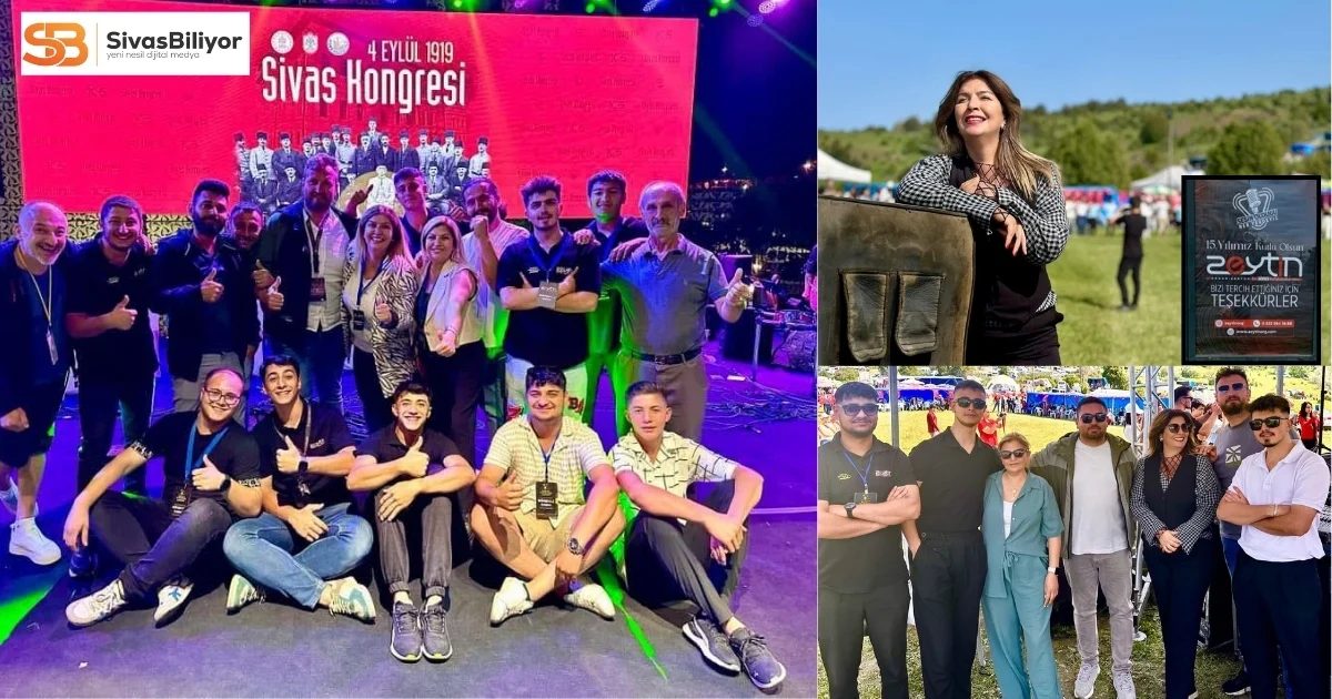 SESİN OLDUĞU HER YERDEYİZ: ZEYTİN ORGANİZASYON 15 YAŞINDA