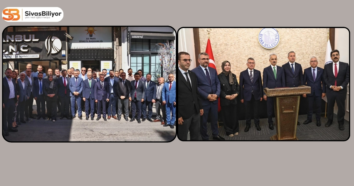 BAKAN URALOĞLU’NDAN AK PARTİ TEŞKİLATINA VE BAŞKAN ADEM UZUN’A ZİYARET