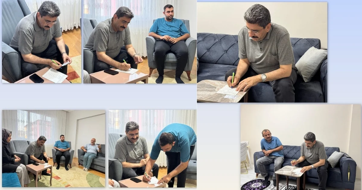 HAKAN AKSU: “KAPI KAPI DOLAŞARAK TÜRKİYE YÜZYILI İÇİN ÇALIŞIYORUZ”