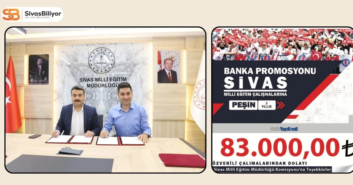 EĞİTİM ÇALIŞANLARINA 83 BİN TL PROMOSYON