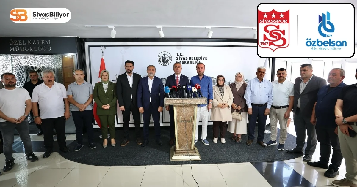 SİVASSPOR’UN İSİM VE FORMA GÖĞÜS SPONSORU ÖZBELSAN A.Ş. OLDU