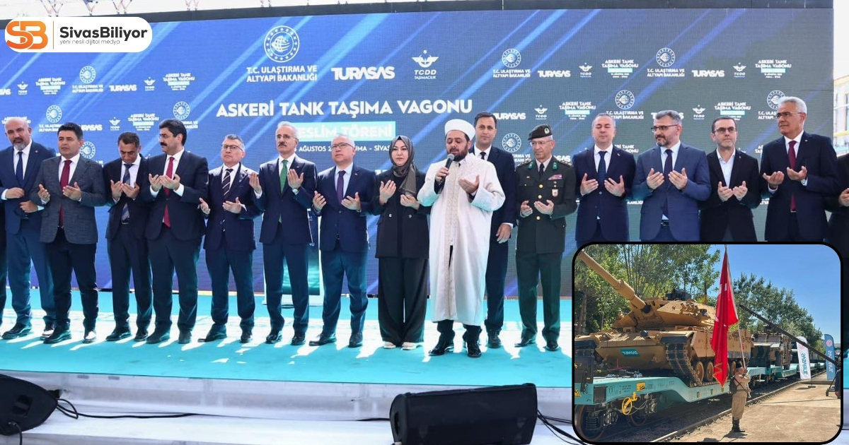 SİVAS’TA ÜRETİLEN YERLİ VE MİLLİ ASKERİ TAŞIMA VAGONLARI TSK’NIN HİZMETİNDE