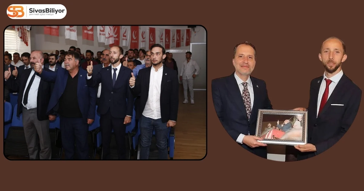 YENİDEN REFAH PARTİSİ SİVAS’TA YENİ DÖNEM: CABİR ÇETİNKAYA İL BAŞKANI OLDU