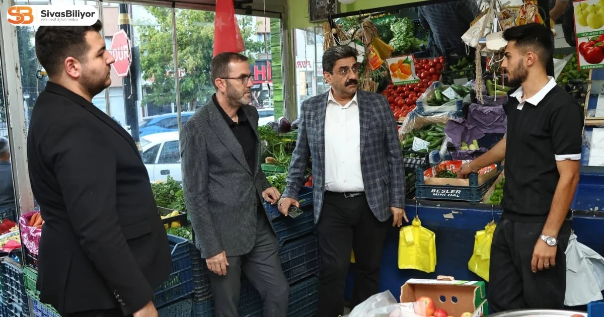 AK PARTİ SİVAS TEŞKİLATI SAHA ÇALIŞMALARINA HIZ VERDİ