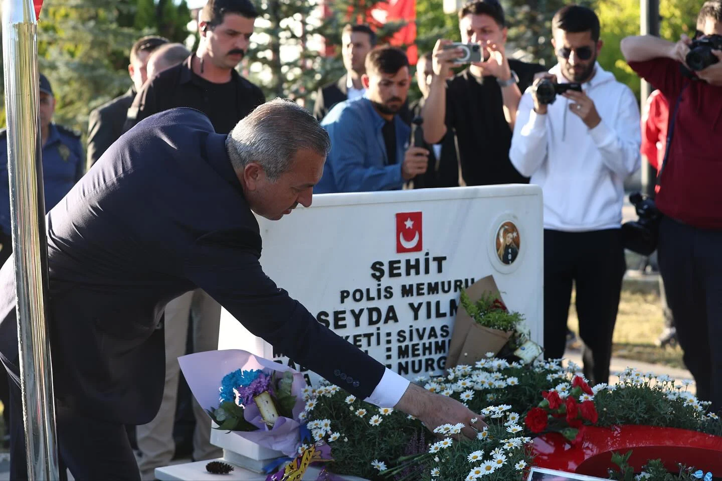 SİVAS’TA AZİZ ŞEHİDİMİZ ŞEYDA YILMAZ UNUTULMADI.