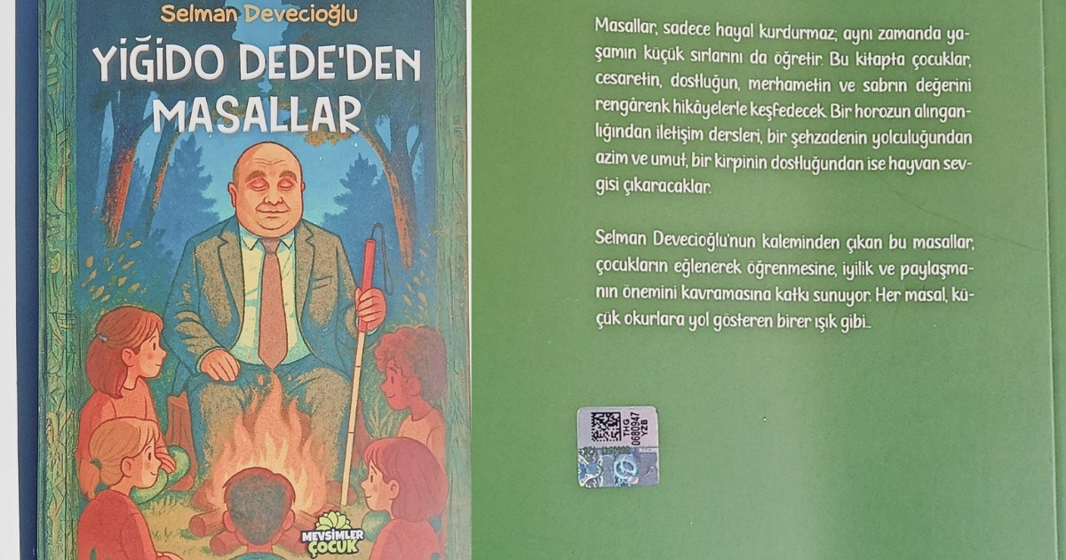 GÖRME ENGELLİ ÖĞRETMEN SELMAN DEVECİOĞLU’NDAN 11. KİTAP