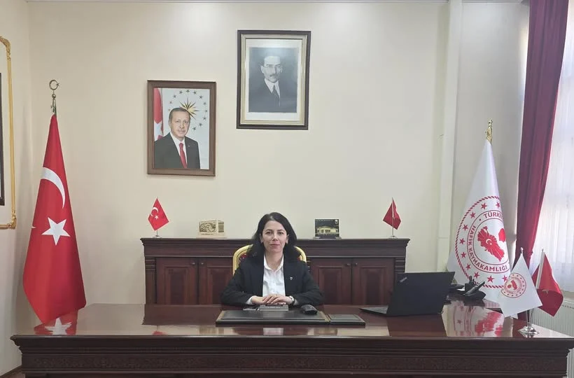FUNDA HAMZA ÇALDAĞI, HAFİK KAYMAKAMI OLARAK GÖREVE BAŞLADI