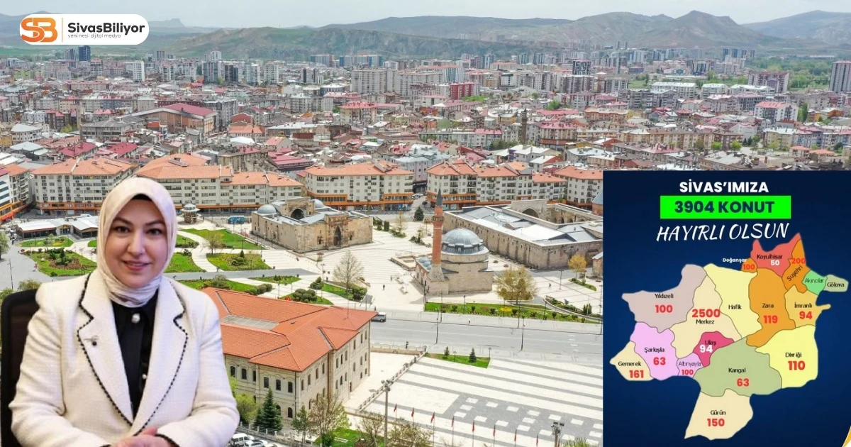 “YÜZYILIN KONUT PROJESİ SİVAS’TA HAYATA GEÇİYOR”