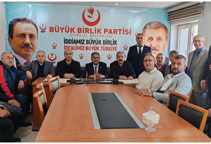 ŞÜKRÜ ŞANLI, BBP SİVAS MERKEZ İLÇE BAŞKANLIĞINA ADAYLIĞINI AÇIKLADI