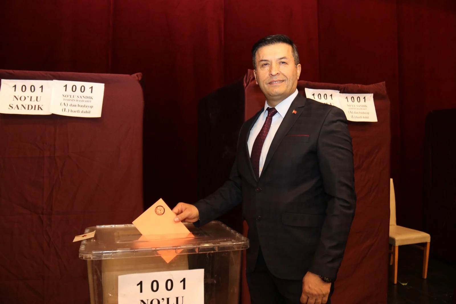 AHMET YILDIZ 238 OYLA YENİDEN BAŞKAN SEÇİLDİ