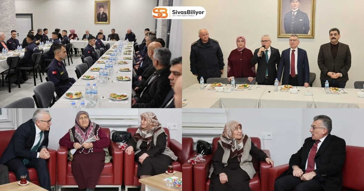 VALİ ŞİMŞEK’TEN YENİ YIL ZİYARETLERİ: JANDARMA PERSONELİ VE HUZUREVİ SAKİNLERİ UNUTULMADI