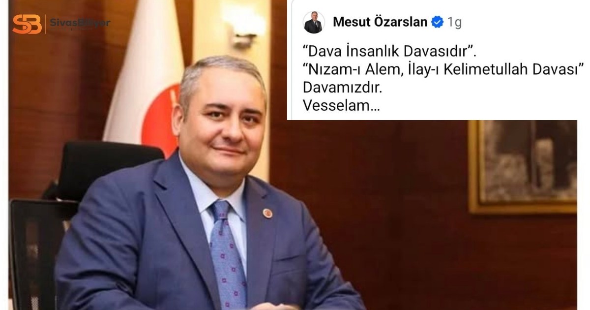 MESUT ÖZARSLAN’IN AK PARTİ’YE KATILACAĞI İDDİASI GÜNDEMDE