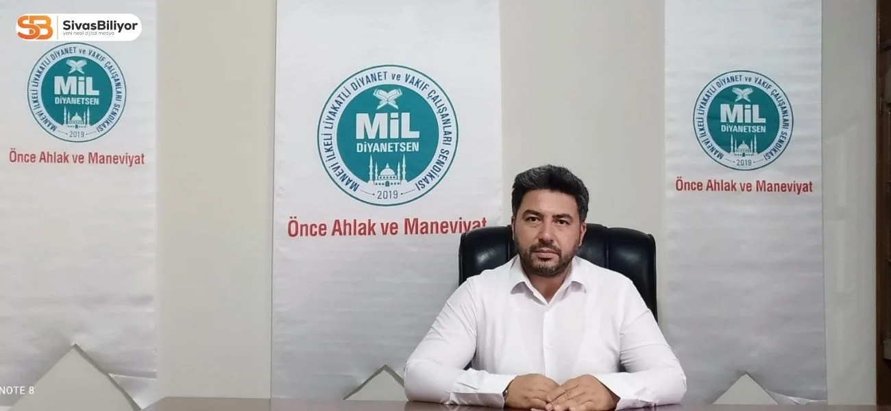 MİL-DİYANETSEN SİVAS ŞUBE BAŞKANI İSA KUKUŞ’TAN RAMAZAN BAYRAMI MESAJI