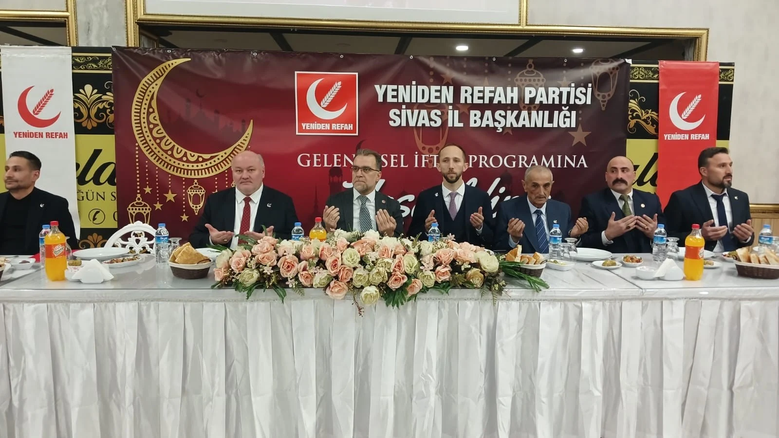 YENİDEN REFAH PARTİSİ SİVAS’TA BİRLİK SOFRASINDA BULUŞTU