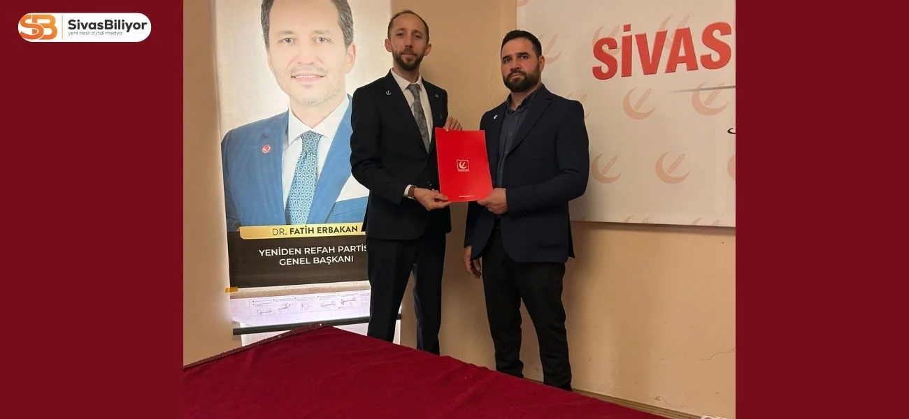 YENİDEN REFAH PARTİSİ ULAŞ İLÇE BAŞKANINI BELİRLEDİ