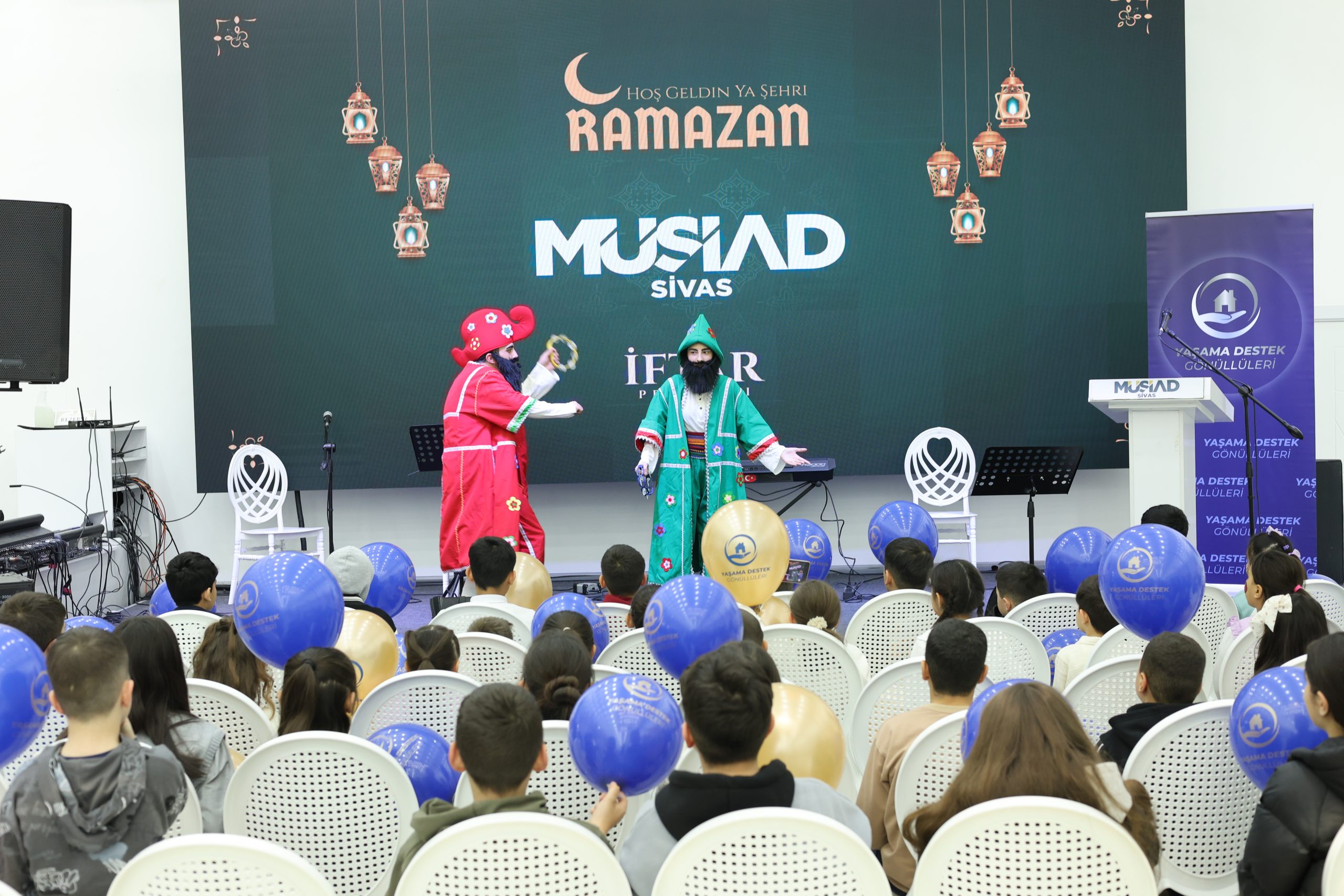 SİVAS’TA YETİM ÇOCUKLAR VE İHTİYAÇ SAHİBİ AİLELER İÇİN ANLAMLI İFTAR