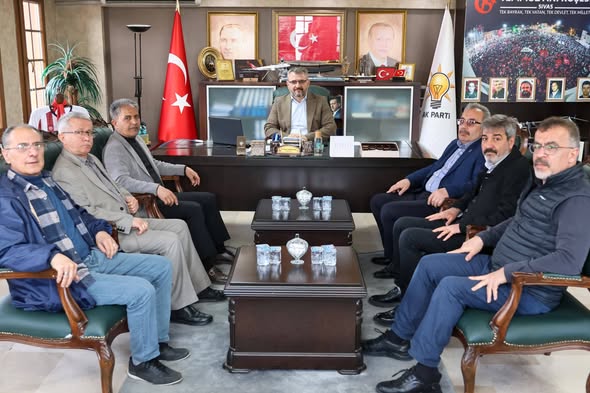 SİVAS’TA SİYASİ DİYALOG: ŞANLI’DAN TANRIVERDİ’YE ZİYARET