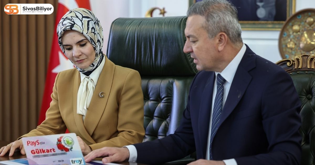 BAKAN GÖKTAŞ, SİVAS BELEDİYESİ’NİN “GÜL KART” PROJESİNE HAYRAN KALDI