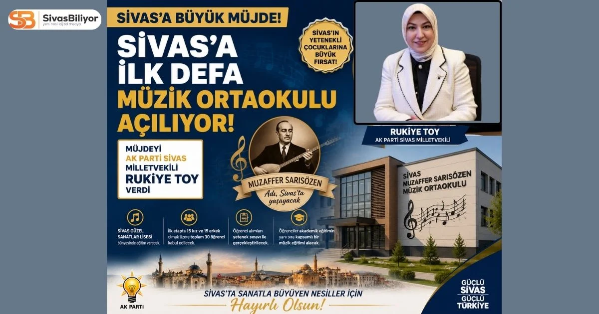 MUZAFFER SARISÖZEN MÜZİK ORTAOKULU AÇILIYOR
