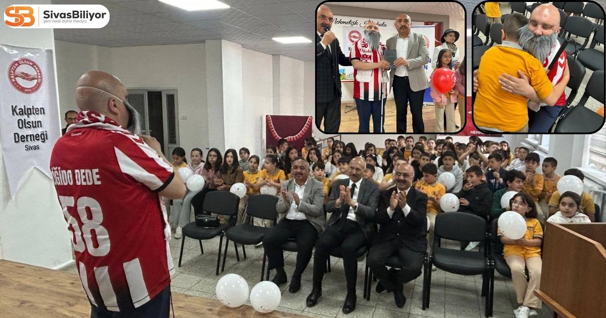 YİĞİDO DEDE’NİN MASALLARI MEHMETÇİK İLKOKULU’NDA ÇOCUKLARLA BULUŞTU