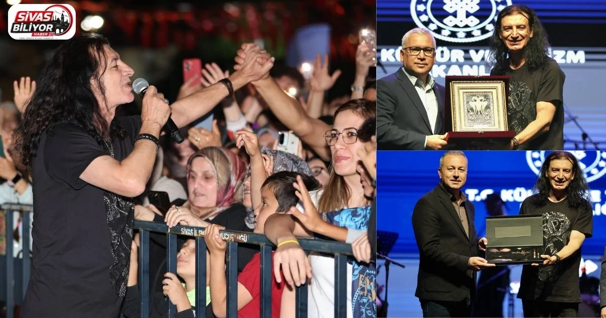 MURAT KEKİLLİ SİVAS’TA BİNLERCE MÜZİKSEVERLE BULUŞTU