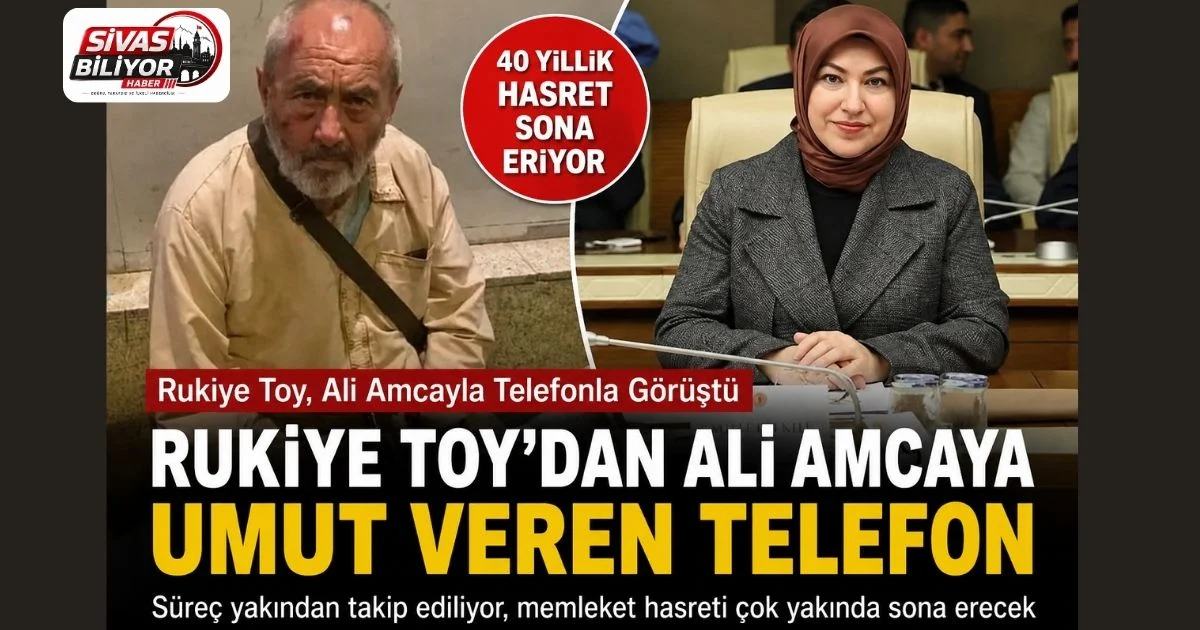 RUKİYE TOY, 40 YILDIR MEKKE’DE MAHSUR KALAN ALİ AMCAYLA GÖRÜŞTÜ: “HASRET YAKINDA SONA ERECEK”