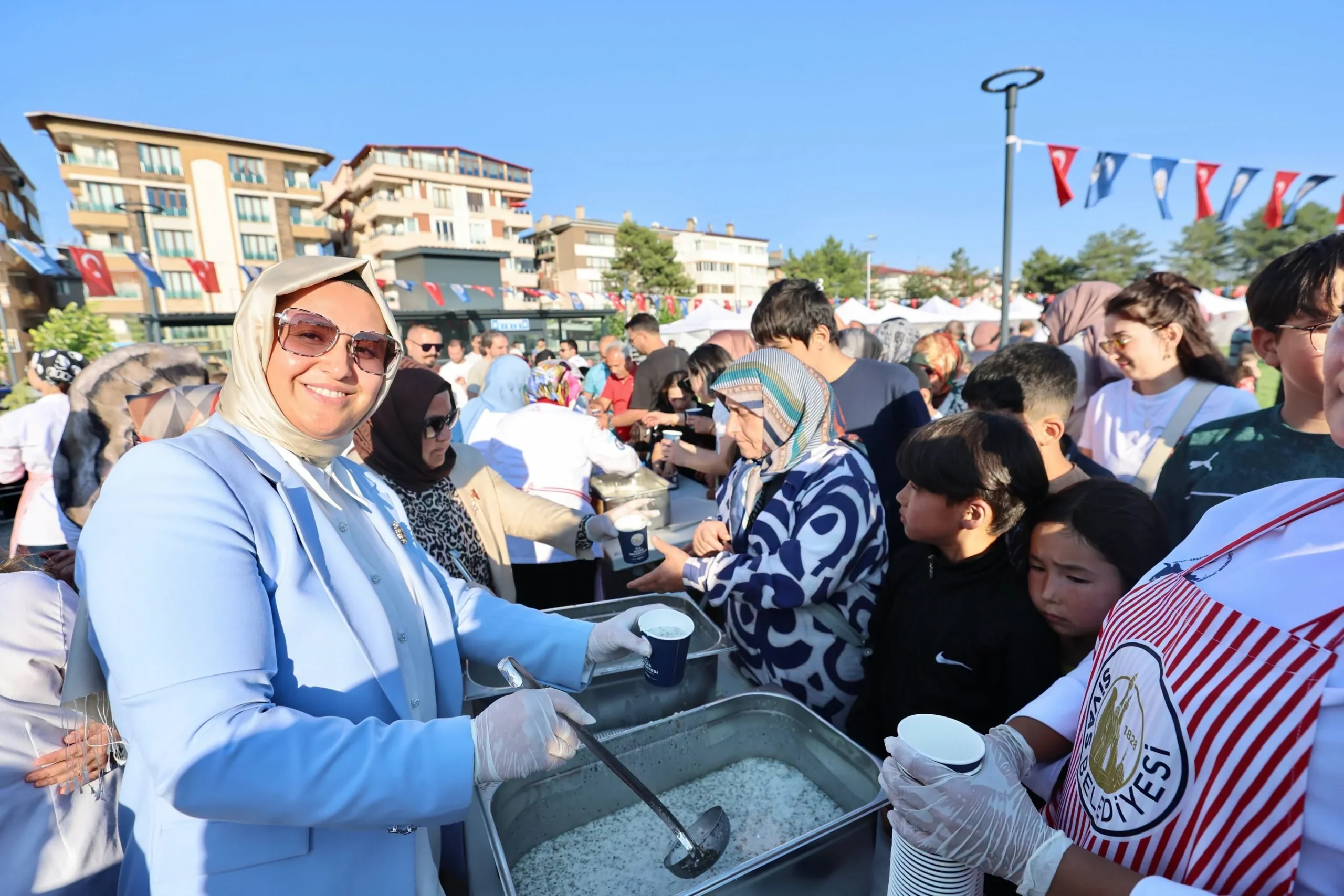 SİVAS’TA 5 BİN KİŞİYE AYRAN AŞI İKRAMI