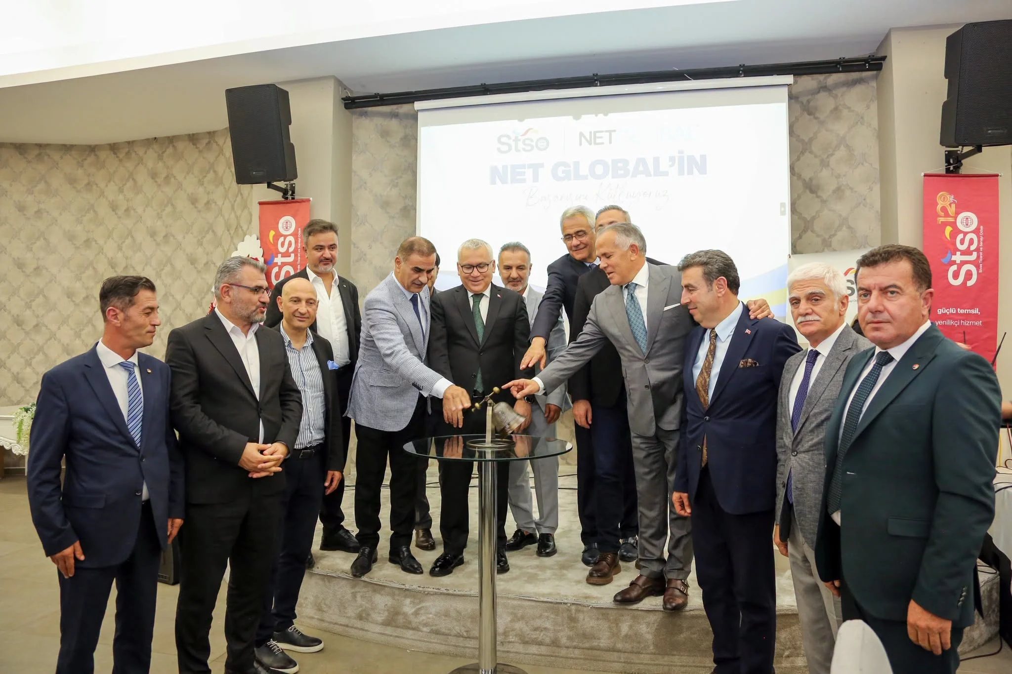 NET GLOBAL’İN BORSA BAŞARISI SİVAS’TA GONG TÖRENİYLE KUTLANDI