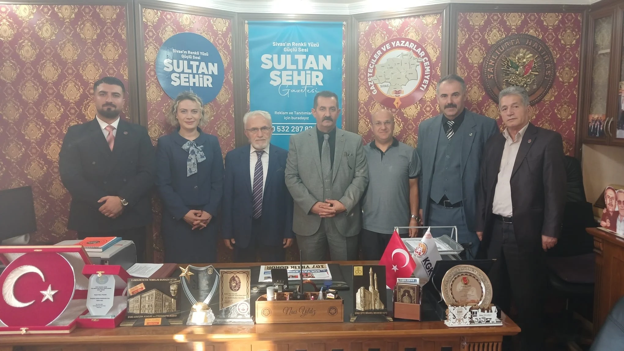 HAKAN SEZERER’DEN SİVAS MEDYASINA İADE-İ ZİYARET